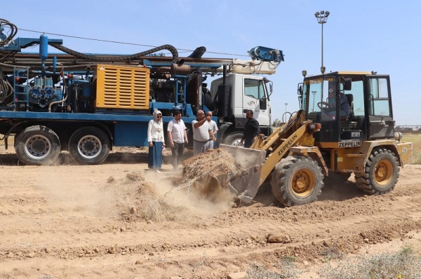 جامعة كركوك تباشر بحفر الآبار في مجمع الاقسام الداخلية  للطالبات