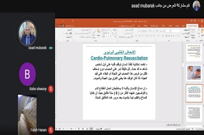 مديرية الاقسام الداخلية تقيم ورشة عمل عن مبادىء  الإسعافات الأولية ونشر الثقافة الصحية